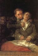 Francisco Goya Self-Portrait with Dr Arrieta china oil painting artist